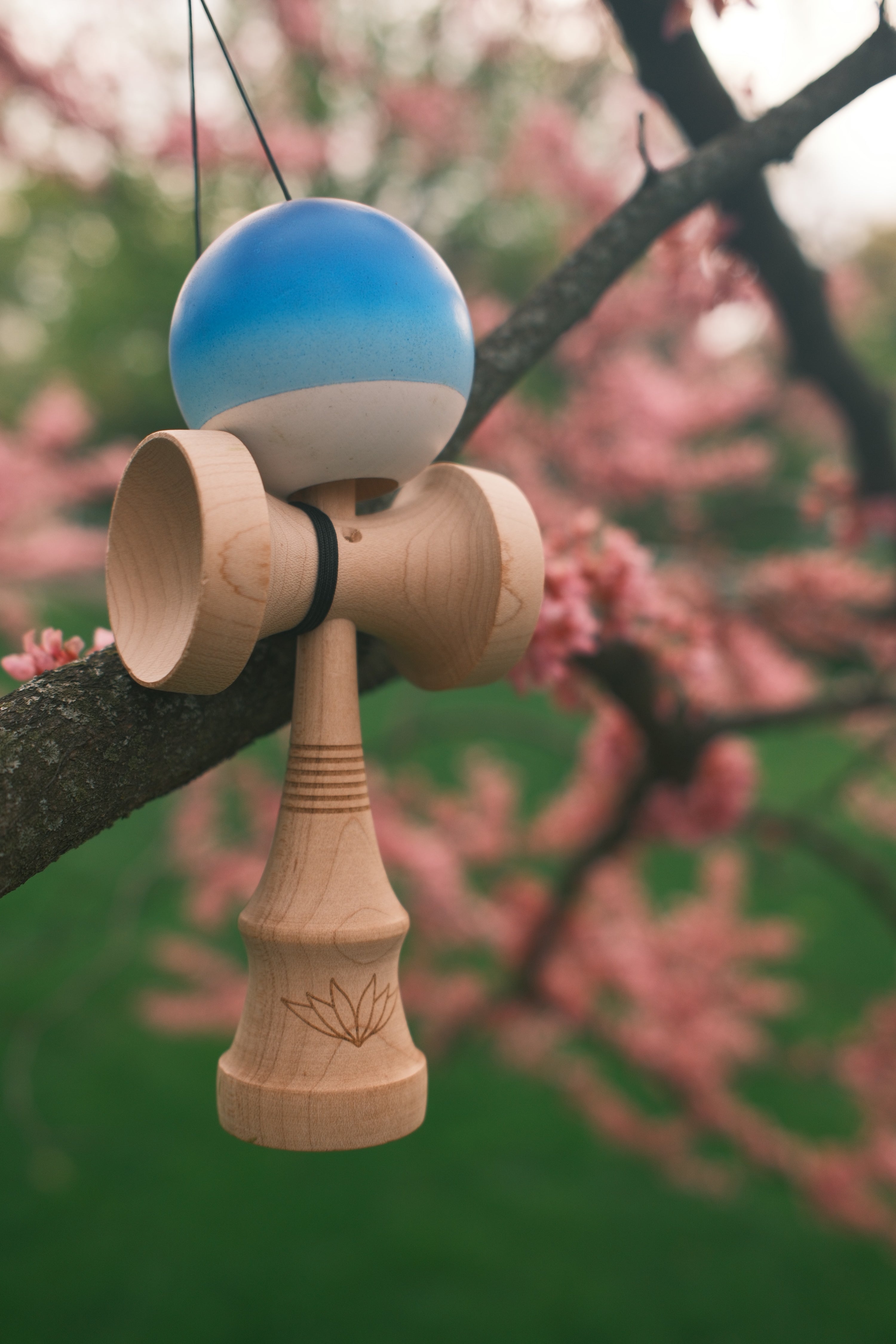 けん玉 LOTUS×HIGGS Sky Blue Lotus x Higgs - Sky Blue – Lotus Kendamas