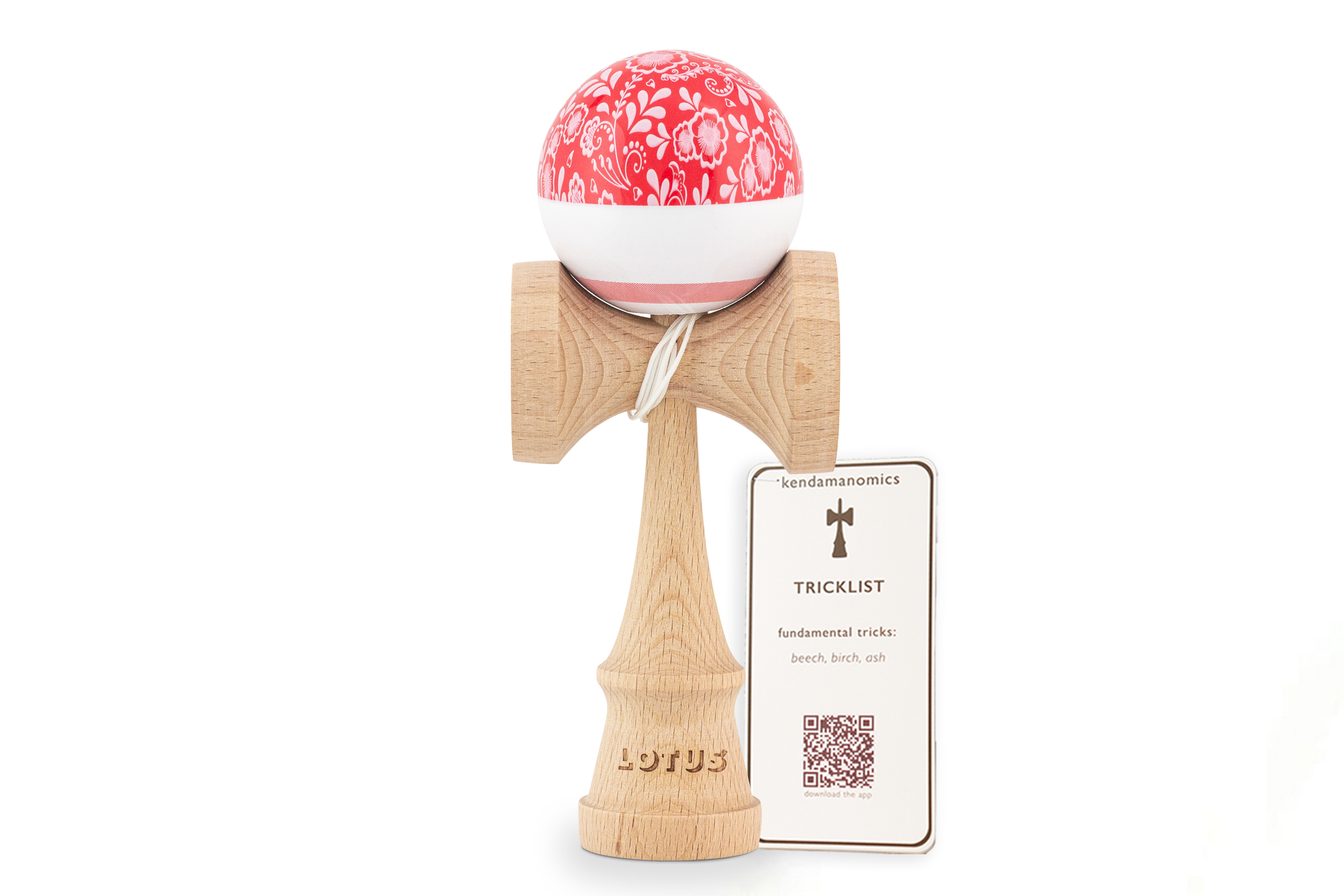 レッドブルームけん玉 トリックリスト付き