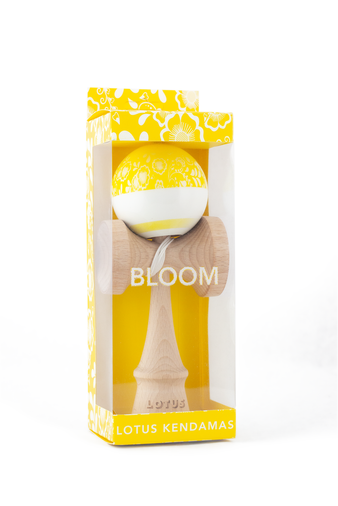 
                  
                    Load image into Gallery viewer, Yellow Bloom Kendama
                  
                
